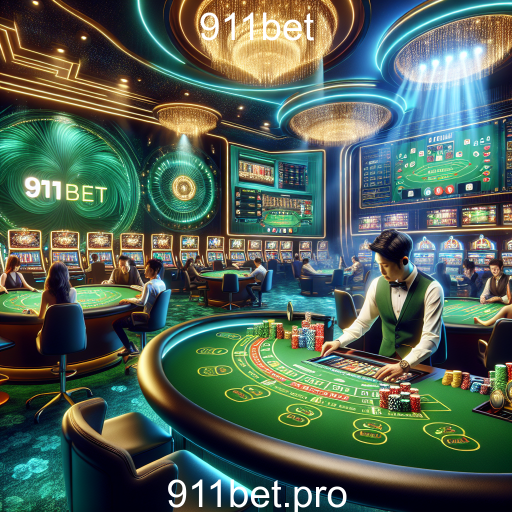 Explore a Emoção do Cassino Ao Vivo no 911bet